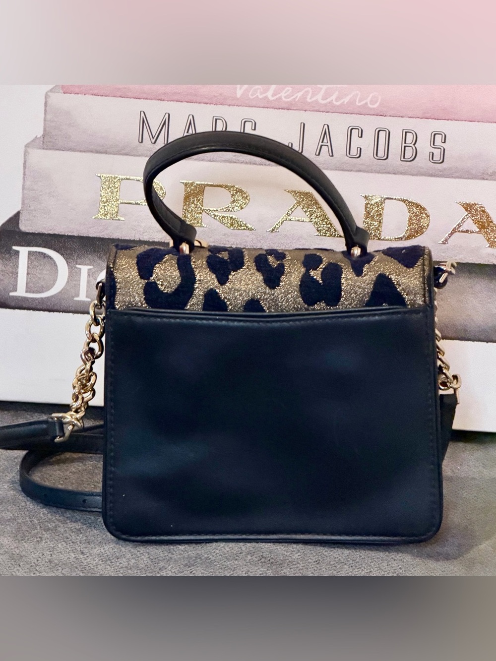 Kate Spade New York Neve Ocelot Mini Top Handle Satchel - Picture 3 of 10